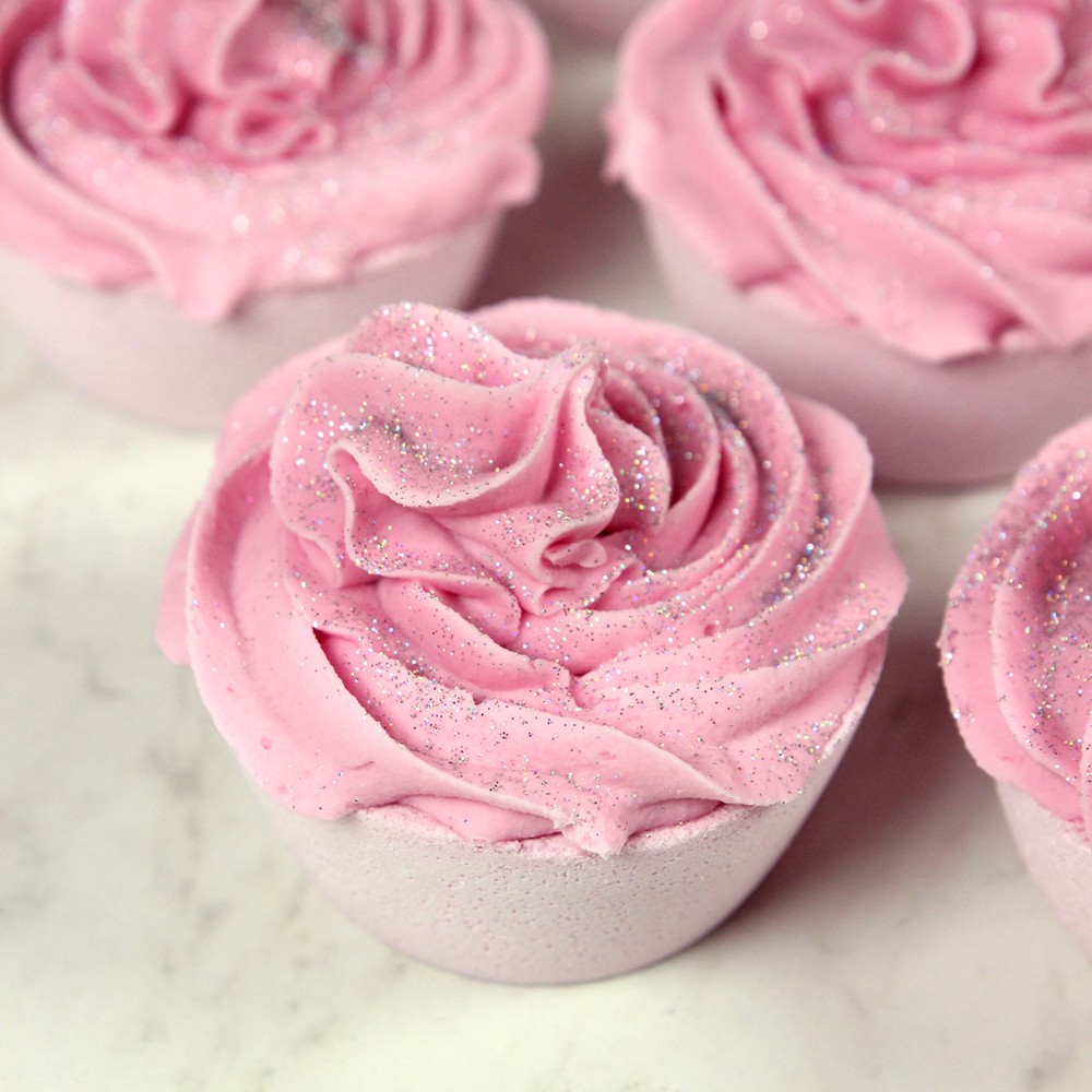 Bath Bomb Cupcake Project